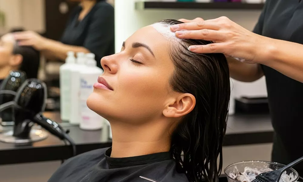 Haircut and Scalp Therapy Packages for Style and Relaxation