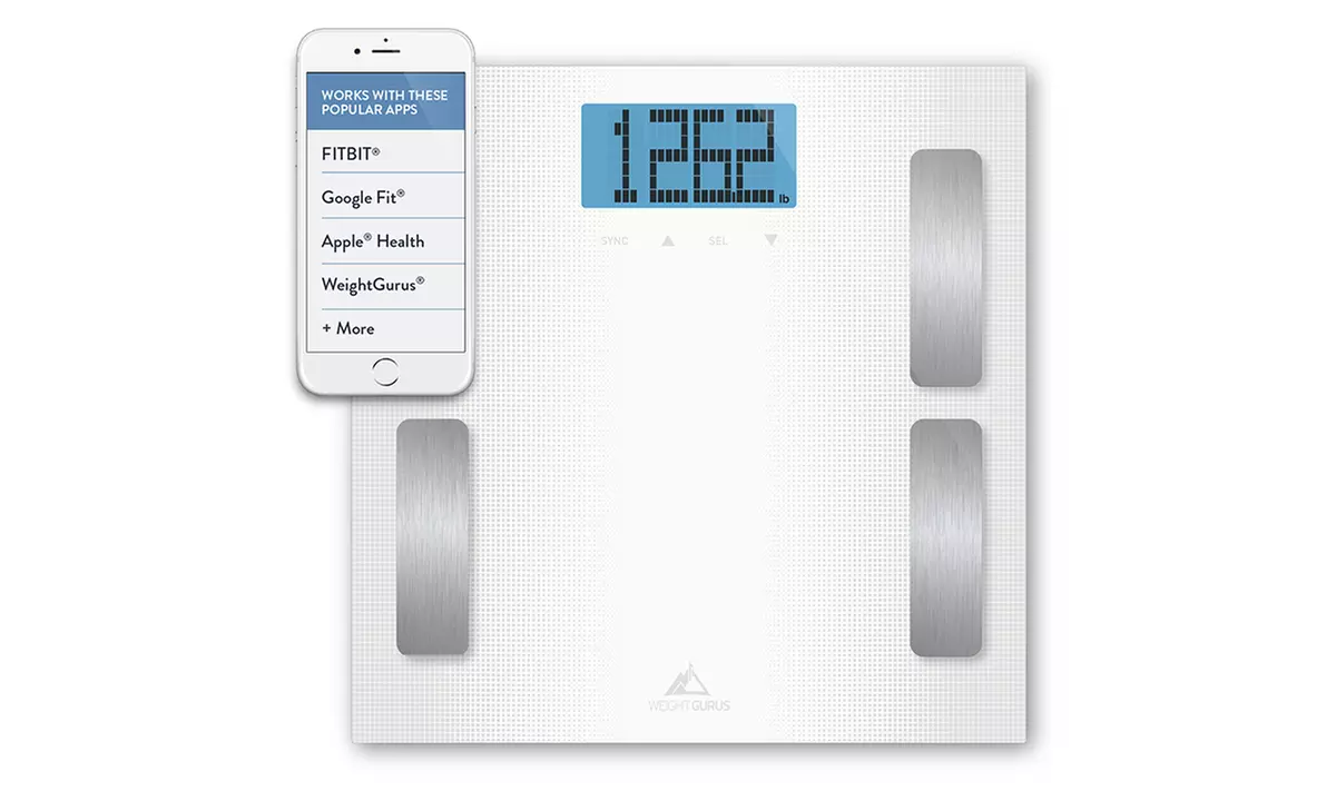 Weight Gurus Smartphone-Connected Body-Composition Scale - Primary Image
