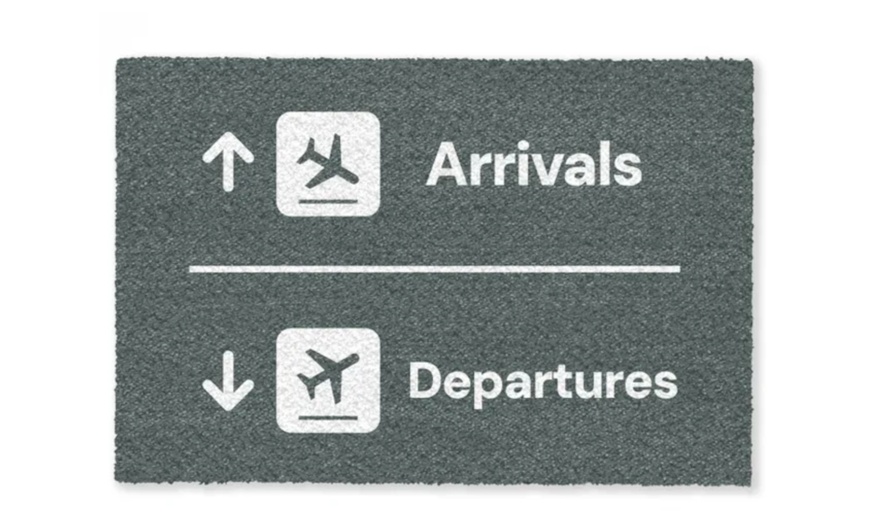 Image 11: Fußmatte mit Namen in Design nach Wahl