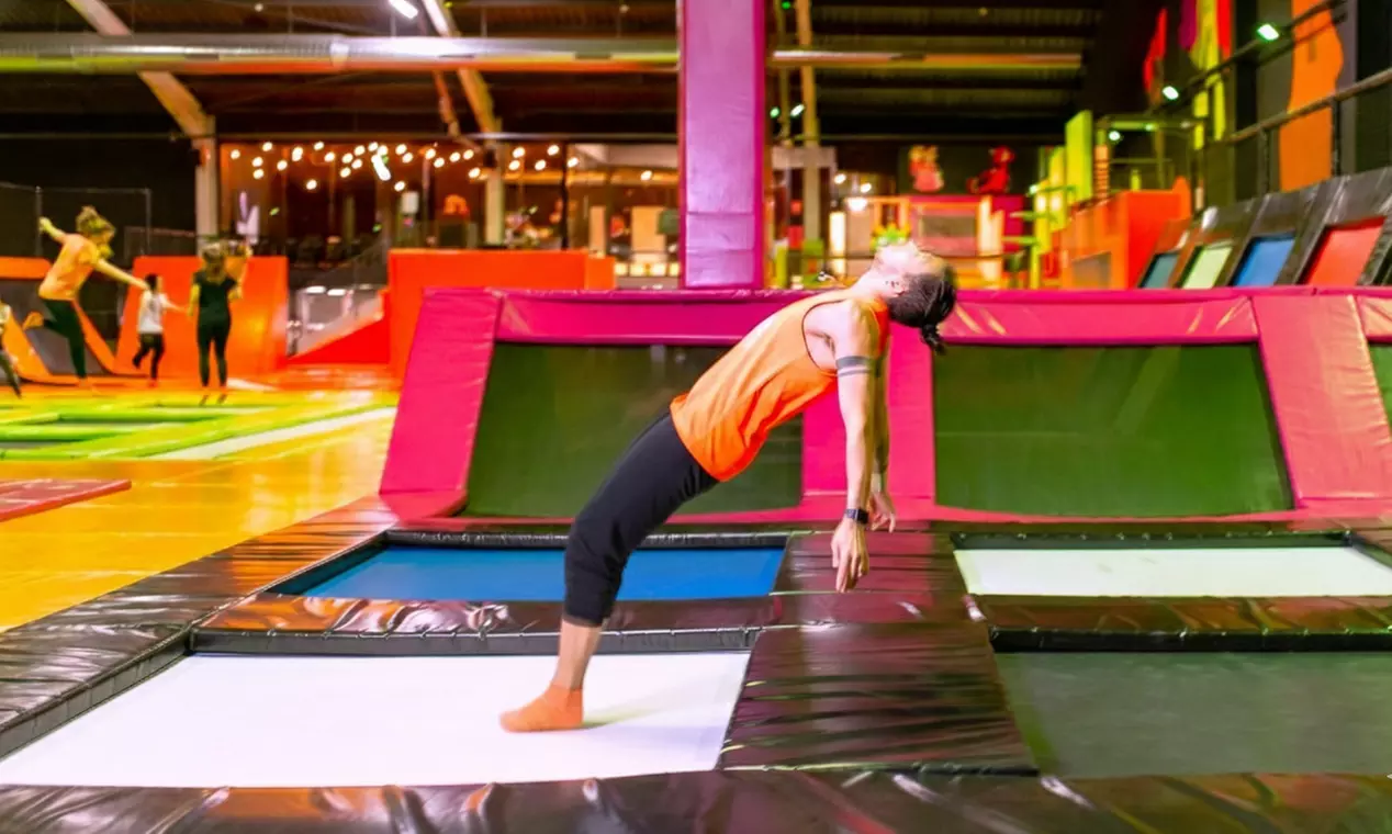 60 minutos de acceso a parque de saltos para 1, 2 o 4 personas