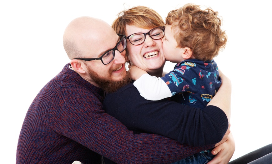 Image 3: One-Hour Children and Family Photoshoot with Photoblock and Print