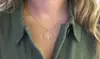 Italian 18K Rose Gold Plated Sterling Silver Diamond Cut Tree Of Life Necklace