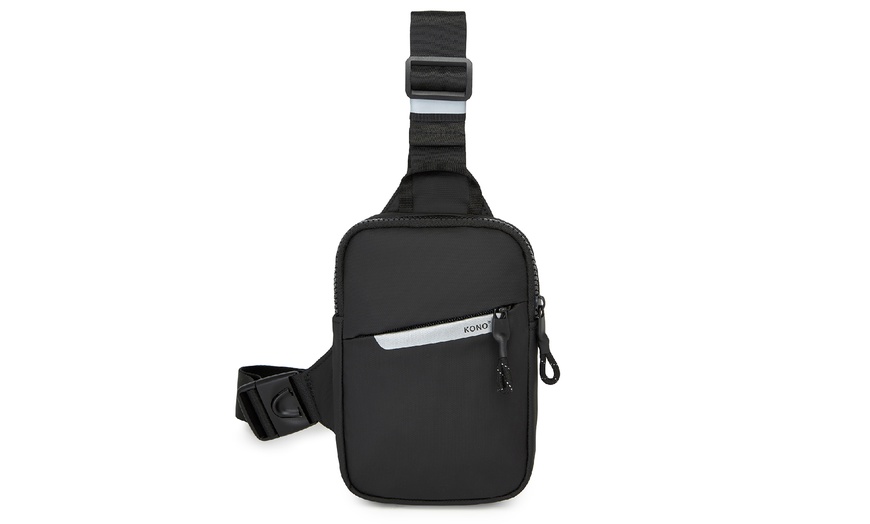 Image 38: Men's Lightweight Dalily Crossbody Bag 