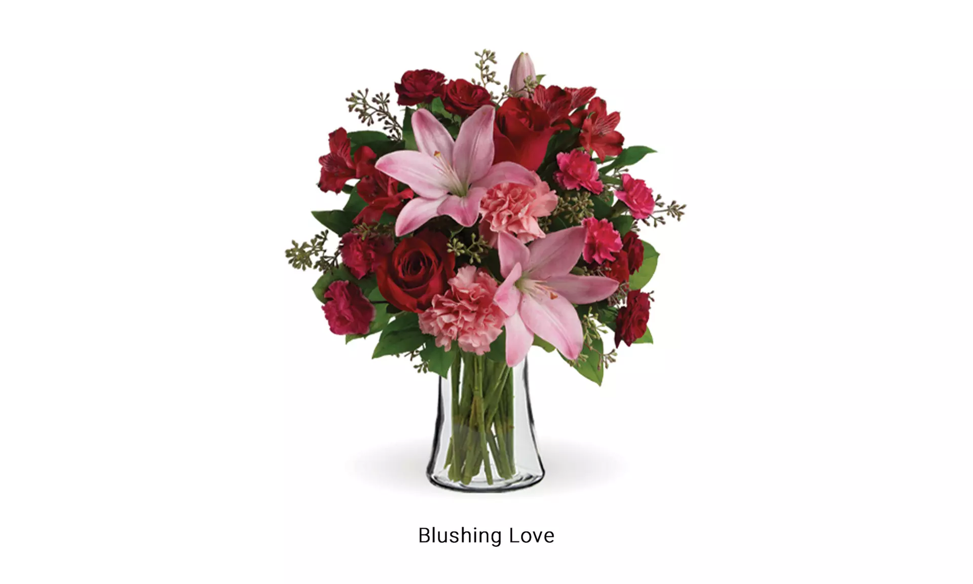 Choice of 6 Stunning Valentine's Day Floral Bouquets with Vase & Standard Delivery Included - Up to 16% Off
