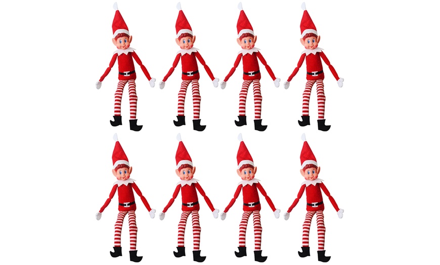 Image 4: Plush Christmas Toy Elves