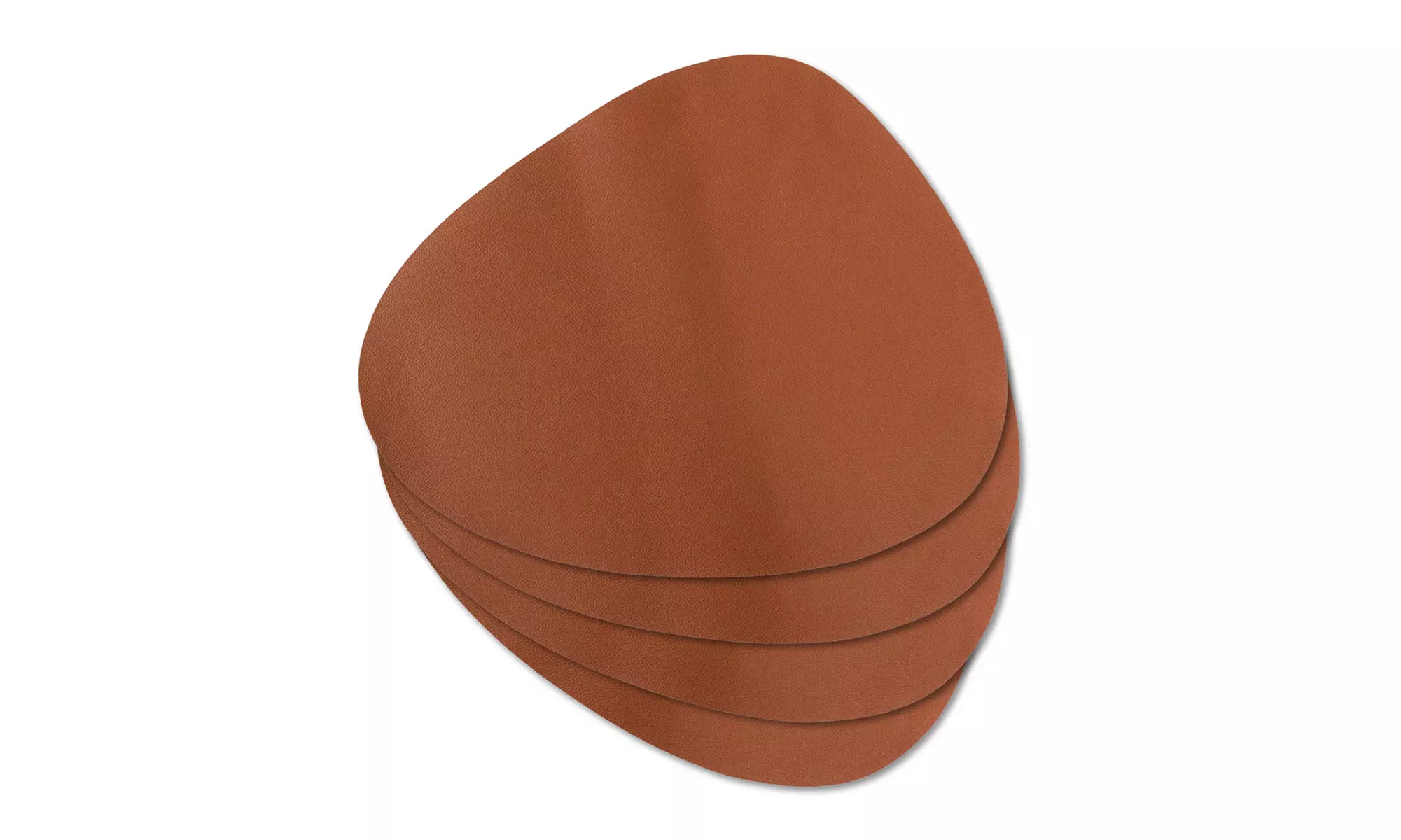 Set de 4 sets de table en simili cuir