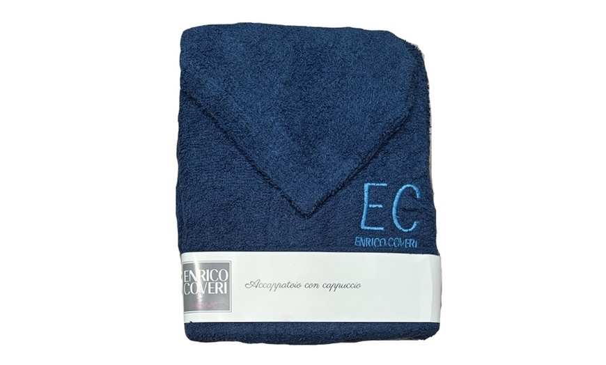 Image 3: Accappatoio Enrico Coveri in spugna di cotone