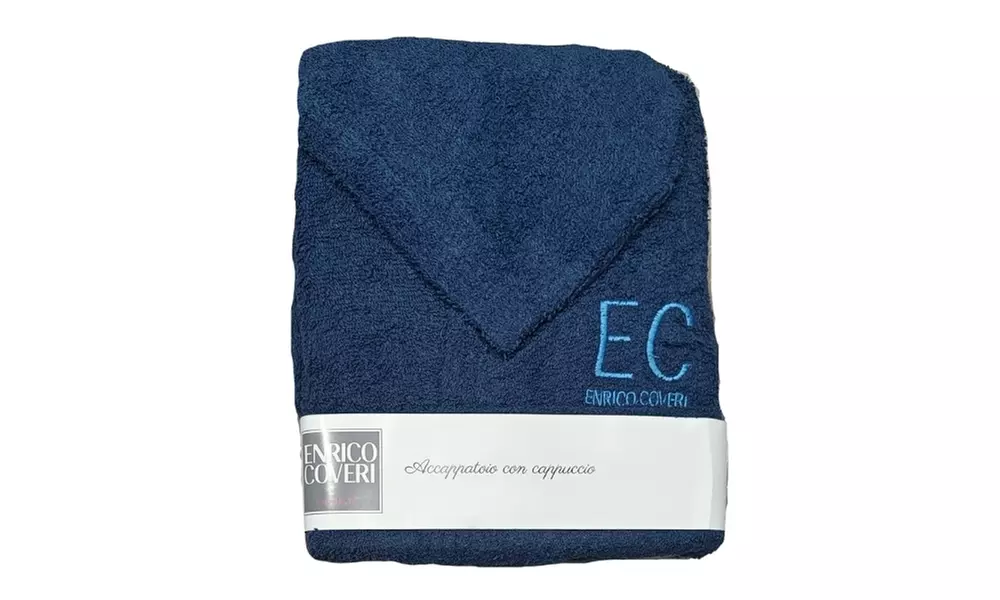 Accappatoio Enrico Coveri in spugna di cotone