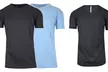 Men's Galaxy by Harvic Moisture Wicking Performance Tee (2-Pack) - S-2XL - Second Medium