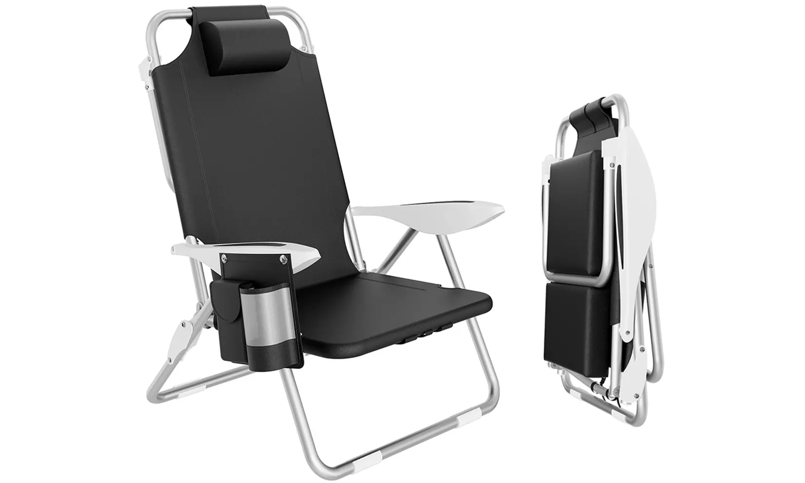 Spiaggina pieghevole con borsa termica integrata Bakaji