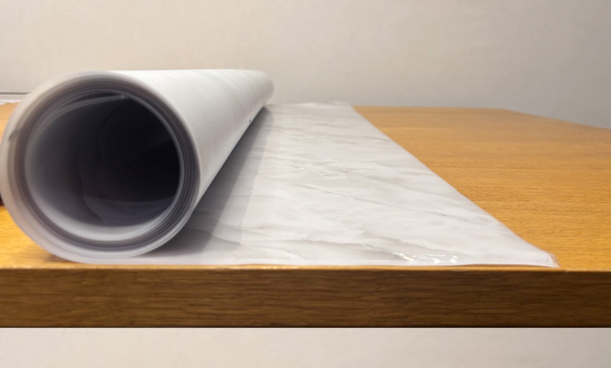 Image 6: Tovaglia effetto marmo 100% pvc