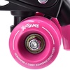 Image 5: X-Skate Adjustable Quad Roller Skates with Built In Adjusters for Kids