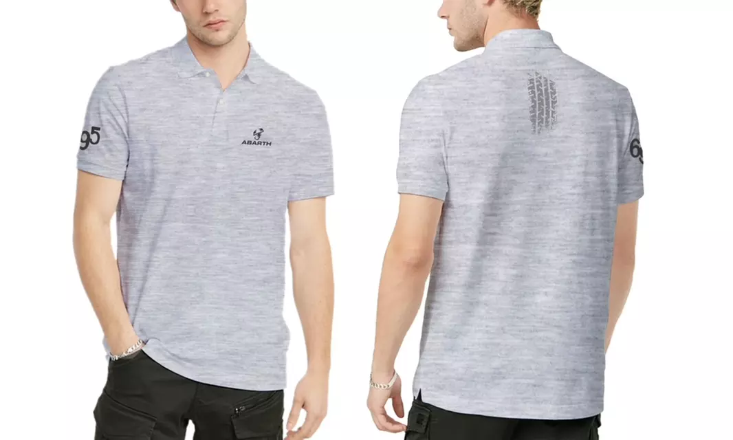 Polo da uomo Abarth Scorpion in 100% cotone