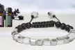 Lava Stone Glass Diffuser Bracelet with Optional Essential Oils - Second Medium