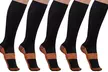 Unisex Copper-Infused Compression Socks (5-Pack) - Second Medium