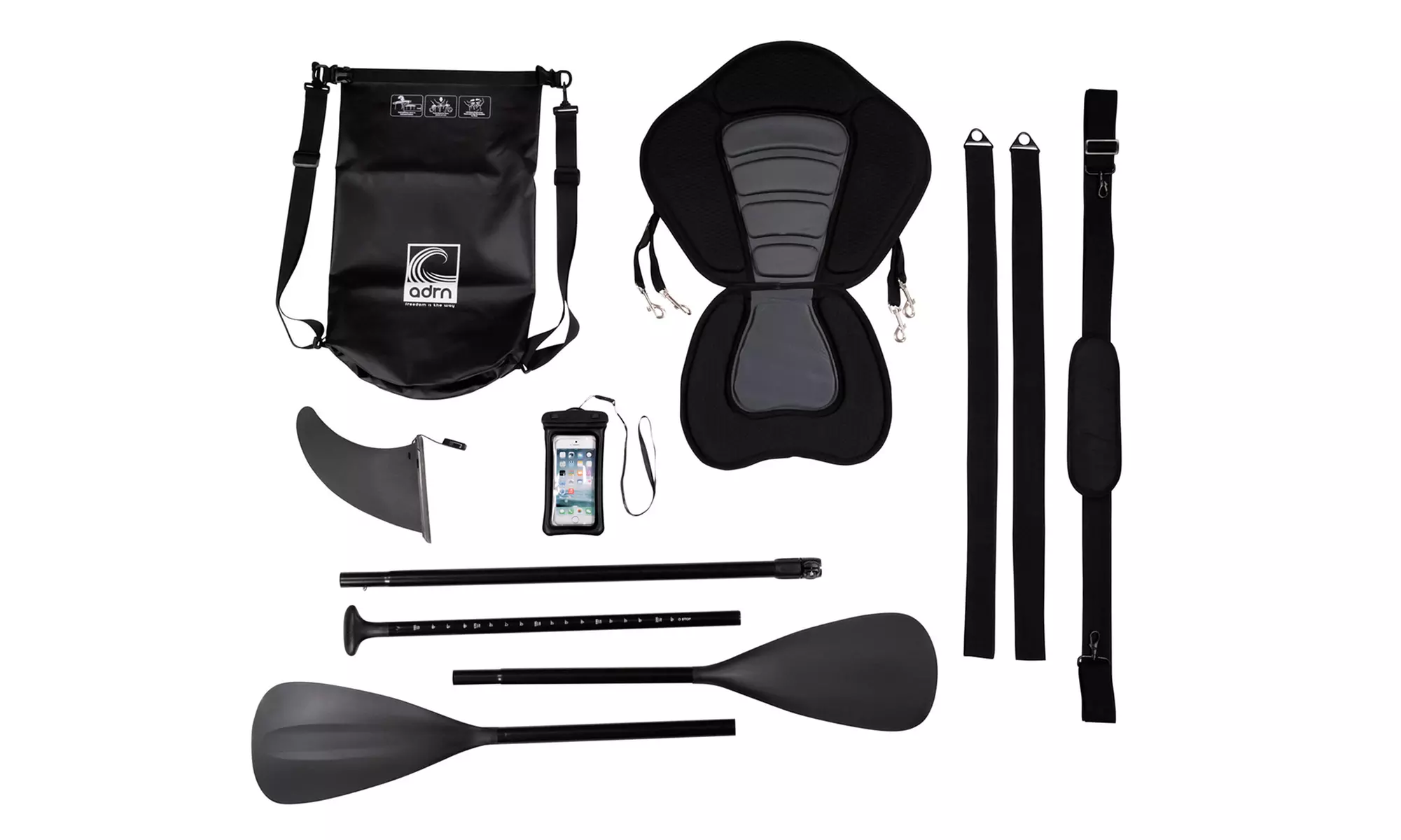 Paddle-Sortiment der Marke ADRN für Fortgeschrittene