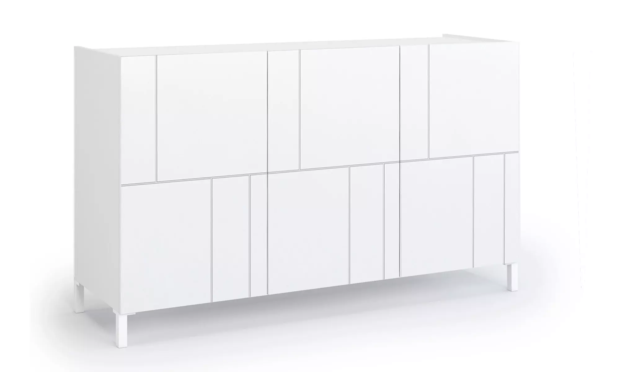 Buffet a 3 o 4 ante o Credenza Nuvia Aqa Design