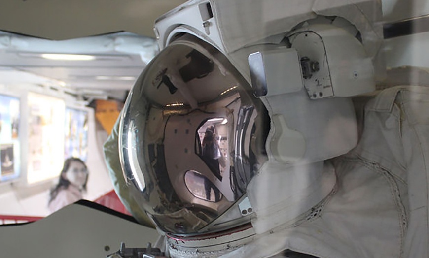 Image 1: NASA Space Center Entry with Round-Trip Transport for 1, 2 or 4 People
