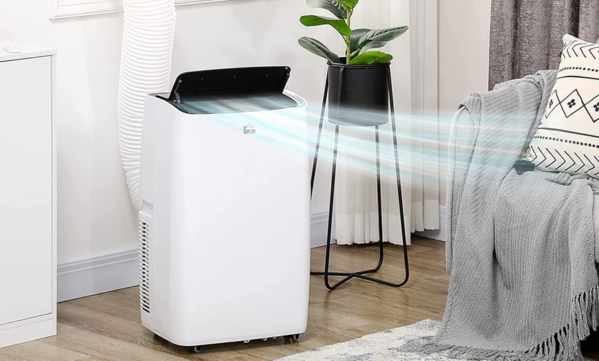 Image 8: HOMCOM Portable Air Conditioners - 8000, 10000 & 14000 BTU Models