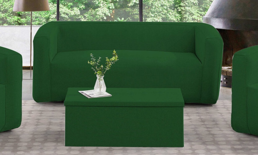 Image 12: Mesa de centro con forma de caja para almacenamiento