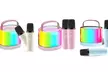 iMounTEK Mini Karaoke Machine with Two Wireless Mics, RGB Lights and Sounds - Second Medium