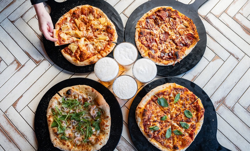 Image 13: Satisfy Your Cravings: Choice of Any Two / Four Pizzas and Drinks