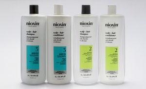 Nioxin System 1, 2, 3 & 4 Shampoo and Conditioner Duo 33.8 Fl. Oz. Nioxin System 1, 2, 3 & 4 Shampoo and Conditioner Duo 33.8 Fl. Oz.
