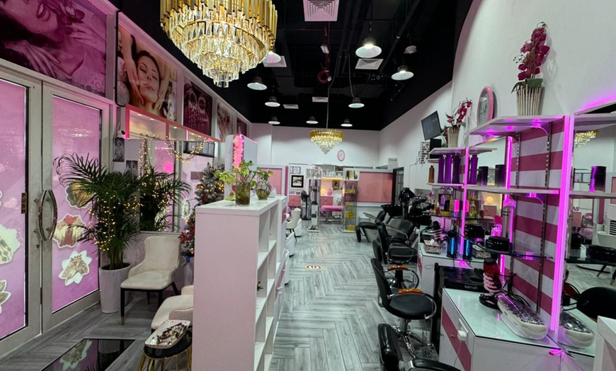 Image 3: Classic or Gel Manicure and Pedicure Combo or Nail Extensions