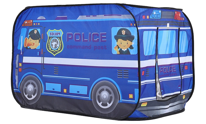 Image 4: Police Truck-Design Foldable Tent