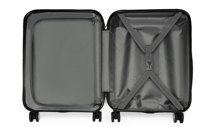 Image 11: Travel Suitcase with 360° Spinner Wheels and TSA Locks