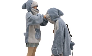 Shark Themed Blanket Hoodie