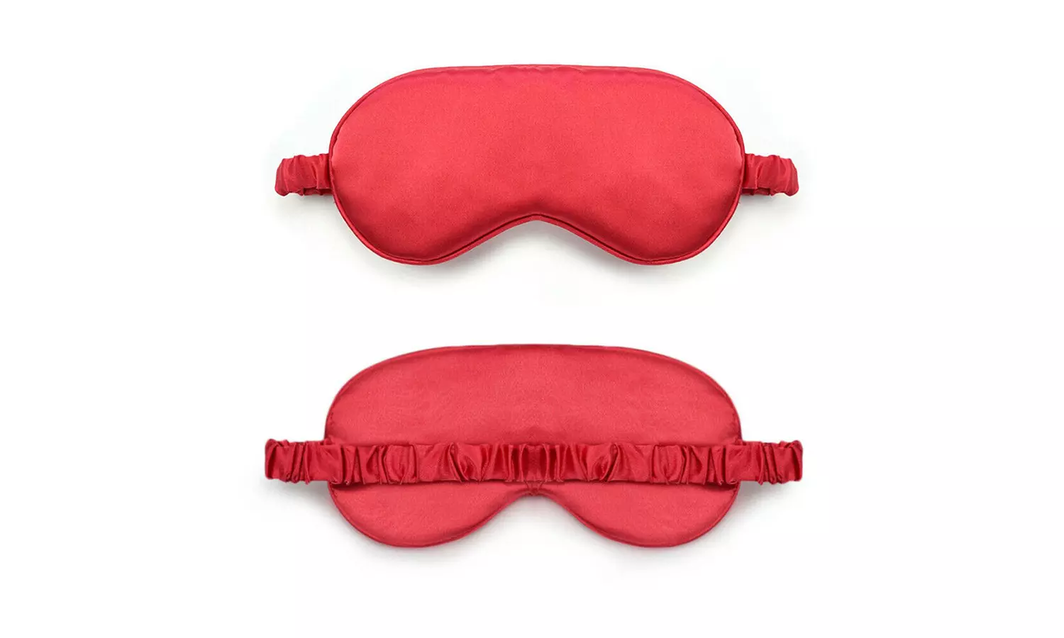 Double-sided Satin Silky travel Sleep Eye Mask Cover Padded Blindfold Smooth