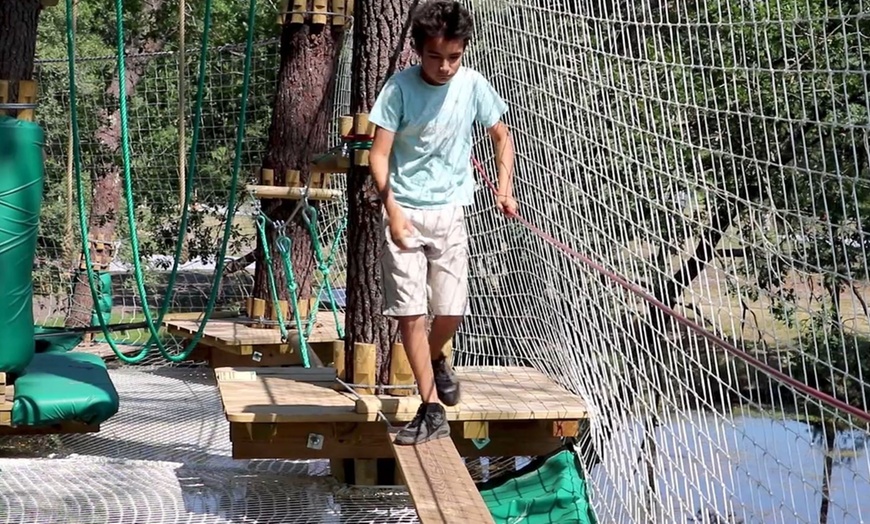 Image 9: Séance d'accrobranche de 2h ou Fermi'Fun à l'Animalia Parc