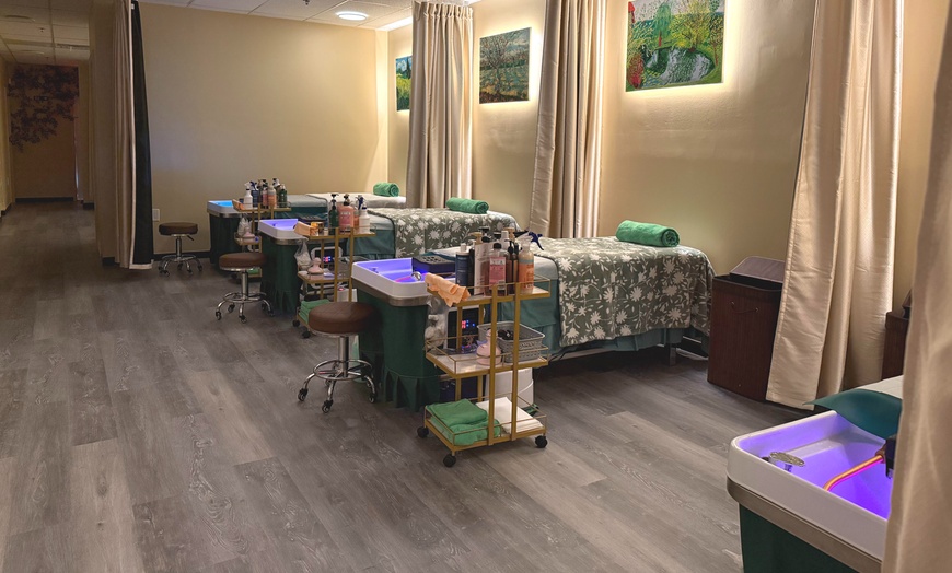 Image 1: Luxury Head Spa Treatments for 1 or 2 w/Massage on Upper-Back & Scalp