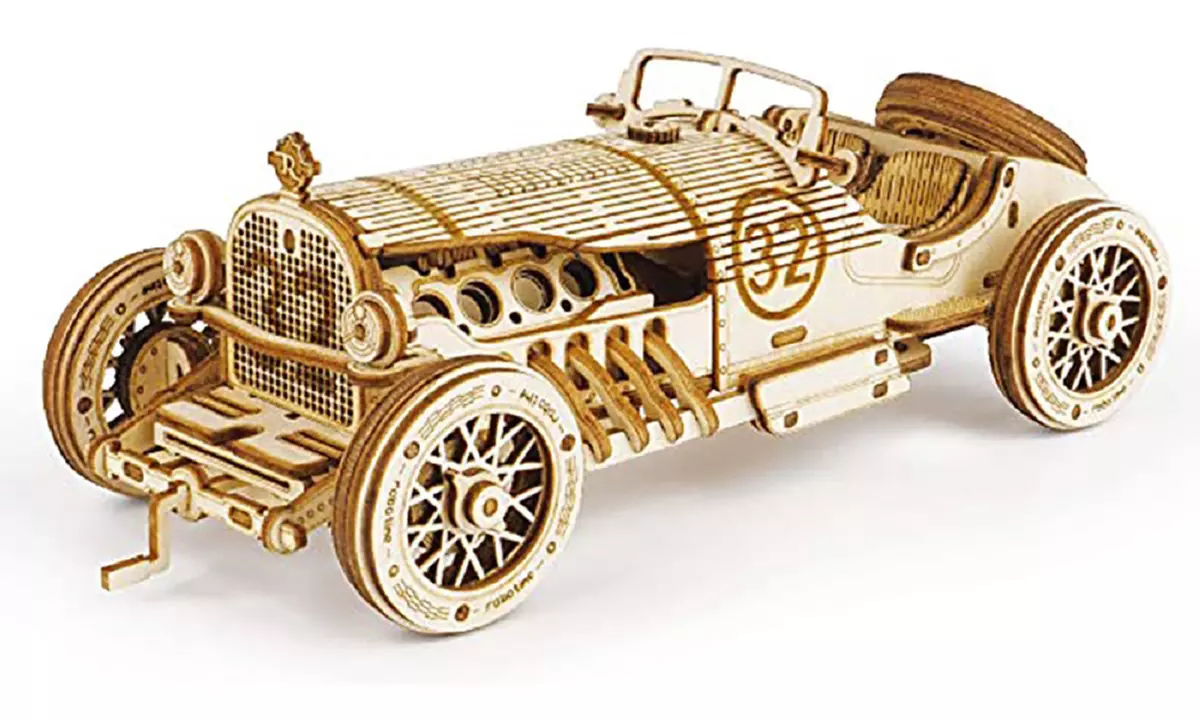 DIY 3D Wooden Puzzle -Transportation/Music/Carnival Rides and more!