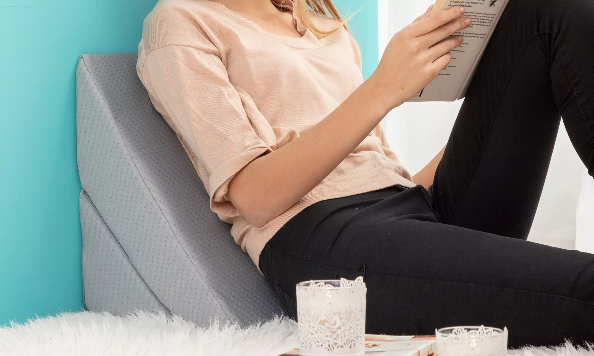 Innovagoods Modulares Kissen oder Multi-Positions-Keil-Kissen