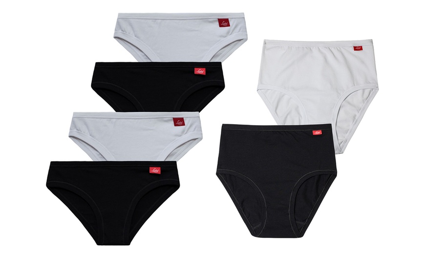 Image 1: 6 o 12 slip da donna a vita bassa o culotte Liabel