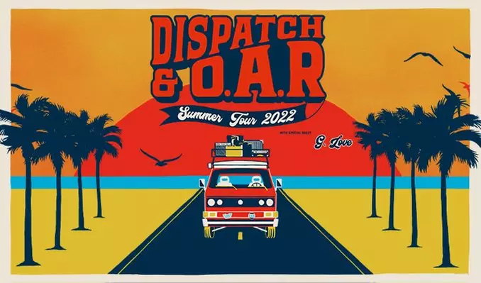 Dispatch and O.A.R. Summer Tour 2022 on August 20 at 7 p.m. - Primary Image