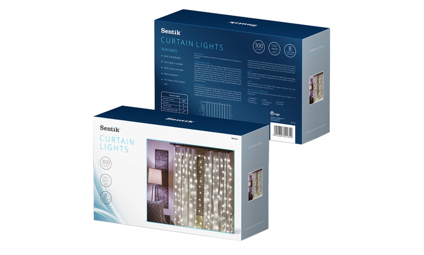 Image 10: Sentik 300 LED Curtain Lights