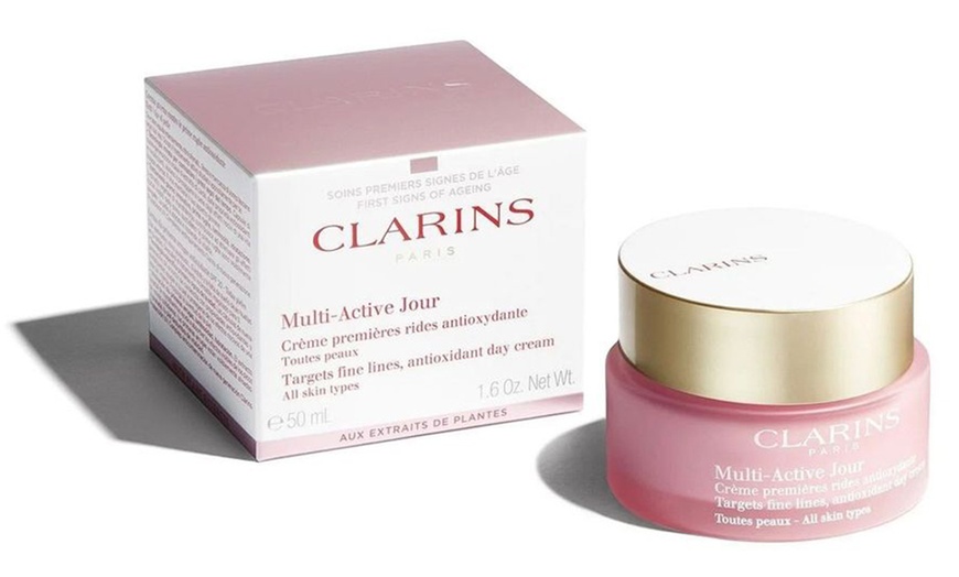 Image 2: Crème pour le visage ou kit de soins Clarins