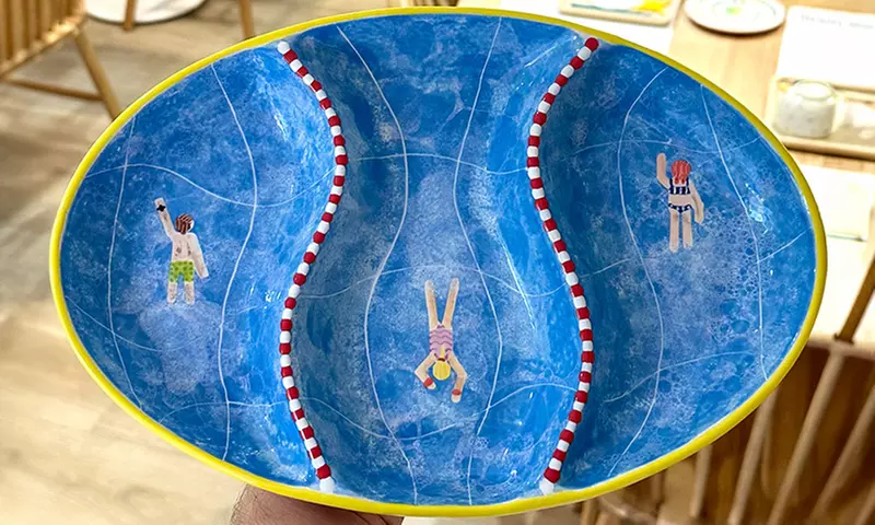 Taller de pintura en cerámica para 1, 2 o 4 personas