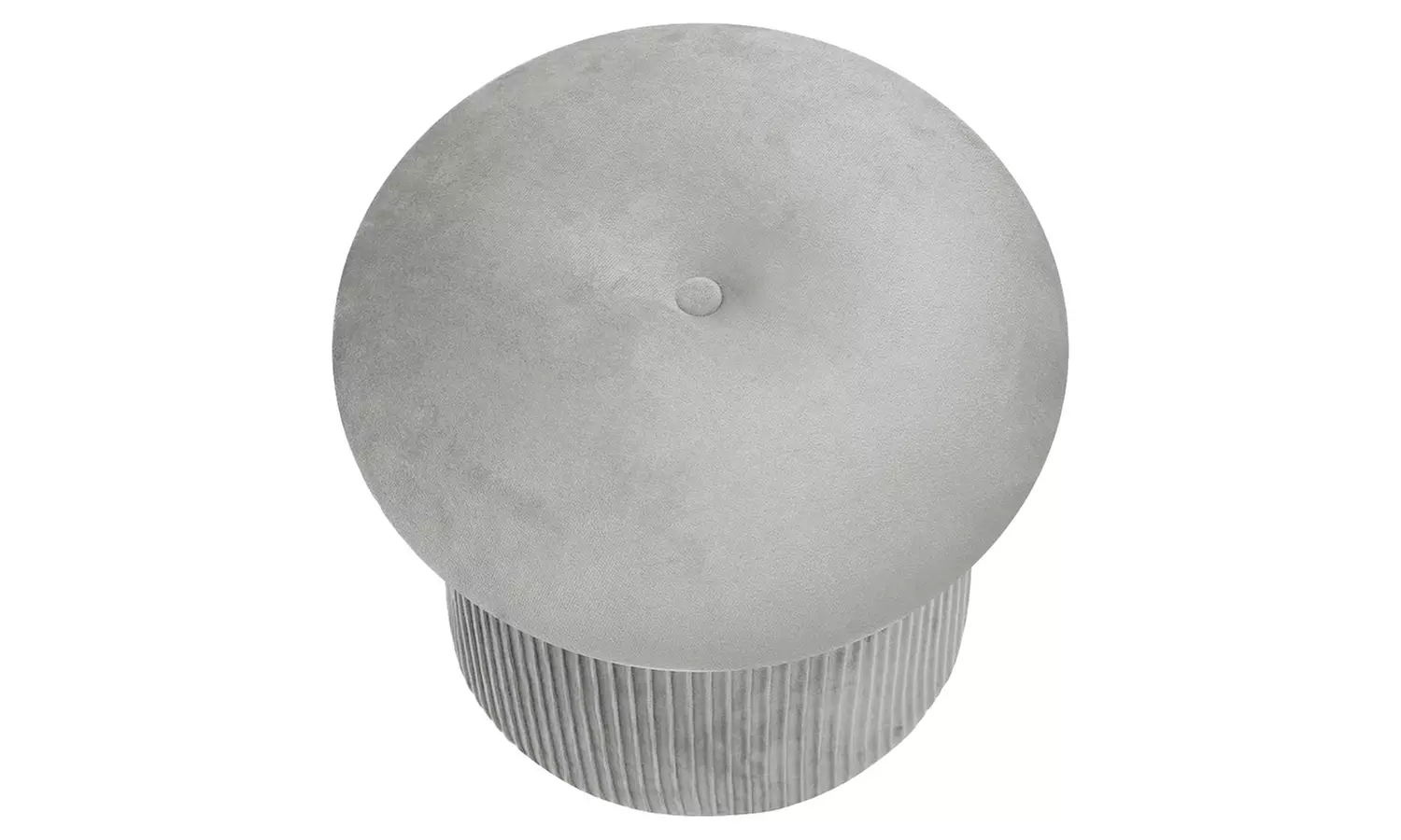 Pouf im Pilz-Design mit integriertem Stauraum