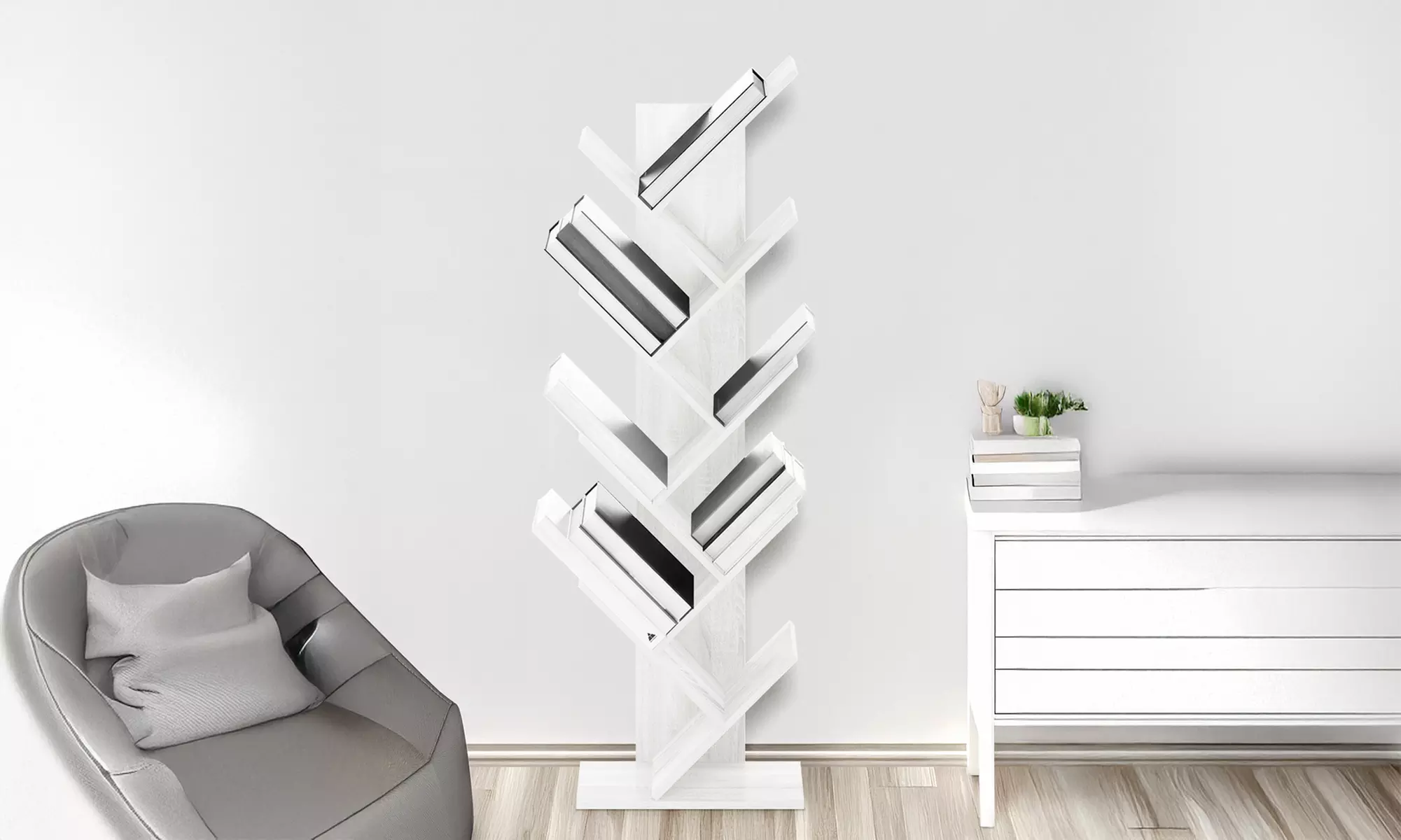 Libreria ad albero 8 ripiani Elisa