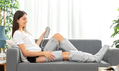 Masseur de jambes à compression d air Maspres InnovaGoods, Gray