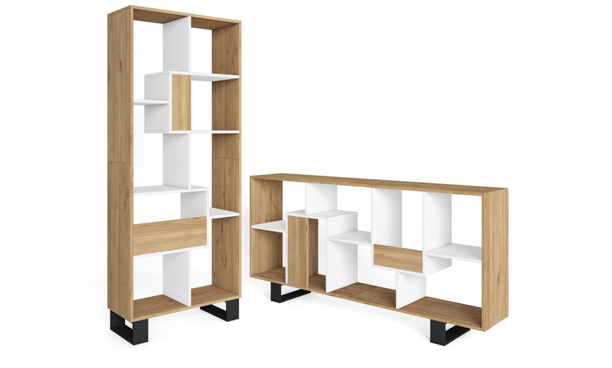 Image 32: Bibliothèque au design ludique