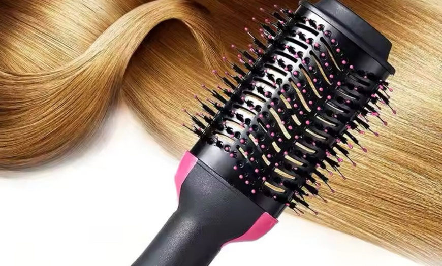 Image 2: Brosse sèche-cheveux lissante professionnelle
