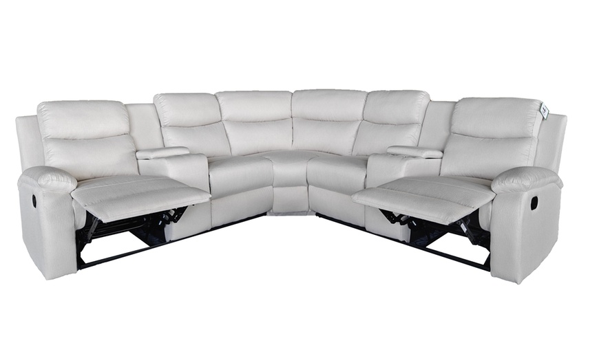 Image 10: Ravello Five Seater Recliner Sofa