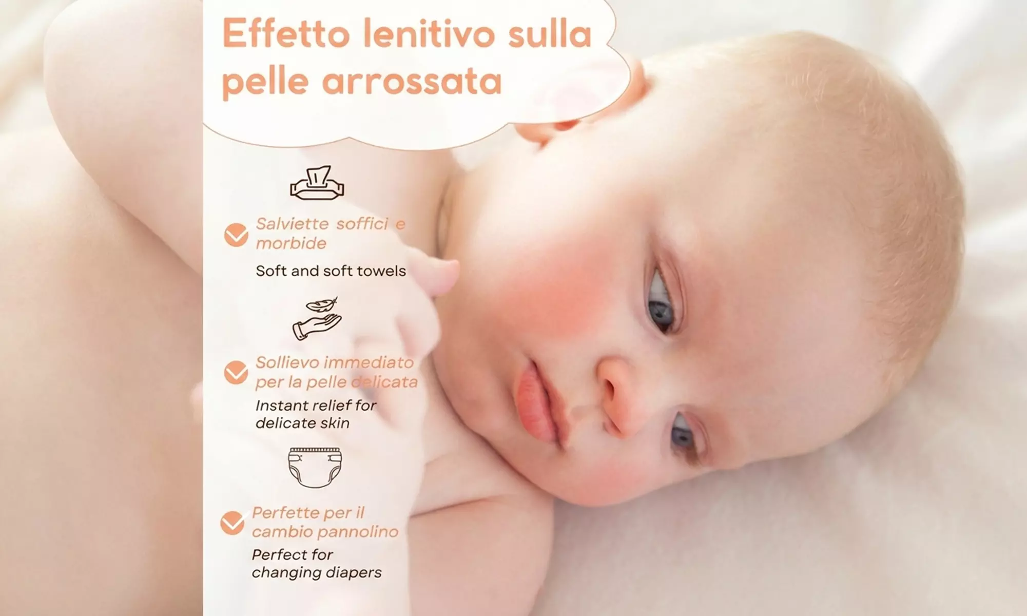 12 confezioni di salviette Life Chic Baby