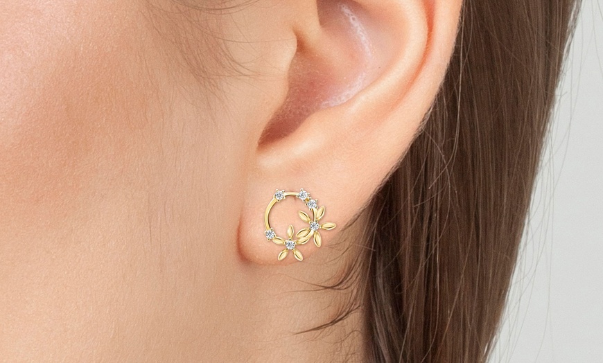 Image 2: Boucles d'oreilles de la marque SC Crystal Paris