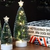 Image 2: Three-Pieces Tabletop Christmas Tree with Lights